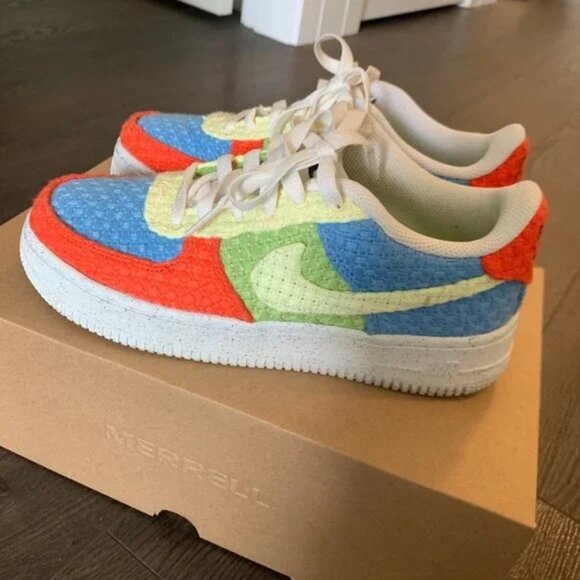 Nike Air Force 1 Low PS "Hemp" preowned size 6.5 - Picture 12 of 12